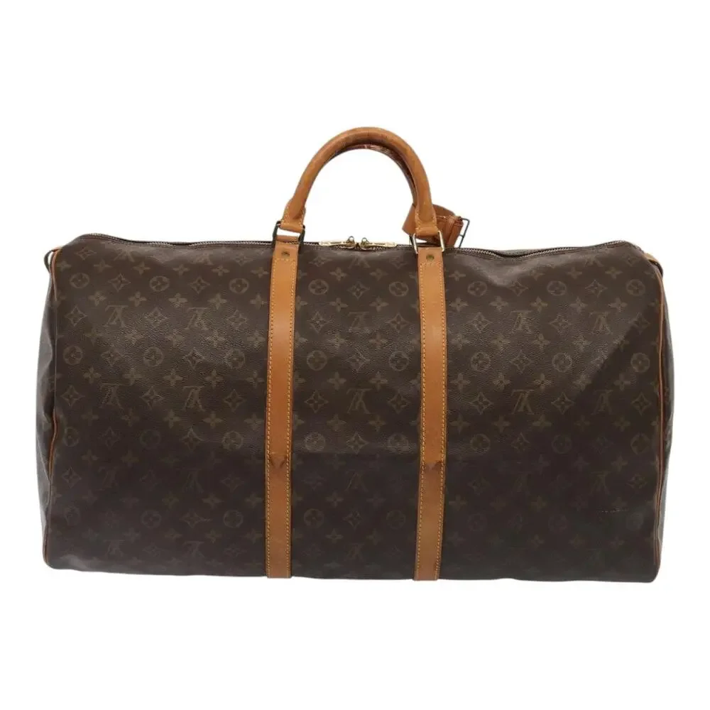 LOUIS VUITTON Monogram Keepall 60 Boston Bag M41422